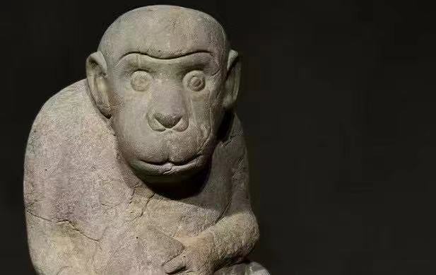 古玩雜項石猴真品鑒賞圖