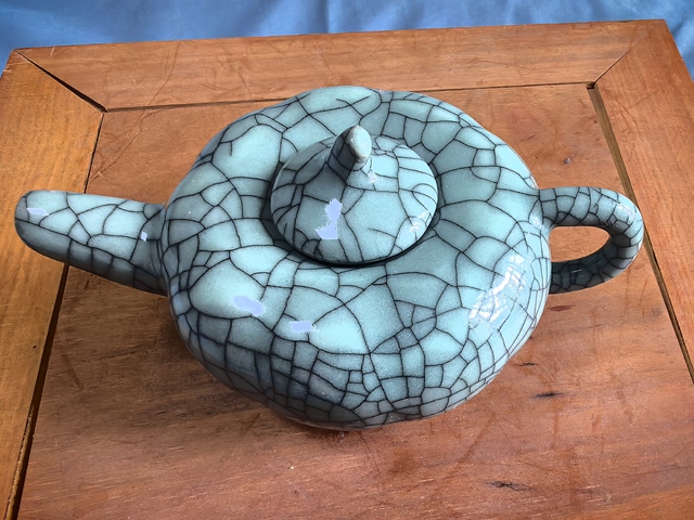 古玩陶瓷可以喝茶真品鑒賞圖