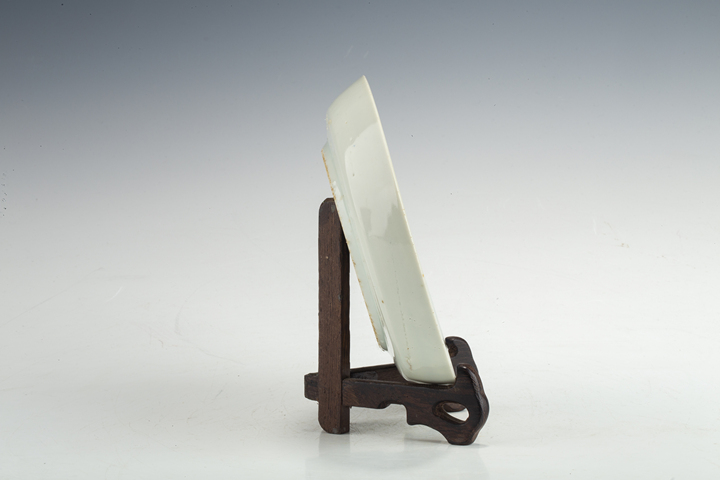 古玩陶瓷清晚·青花八駿圖洗真品鑒賞圖