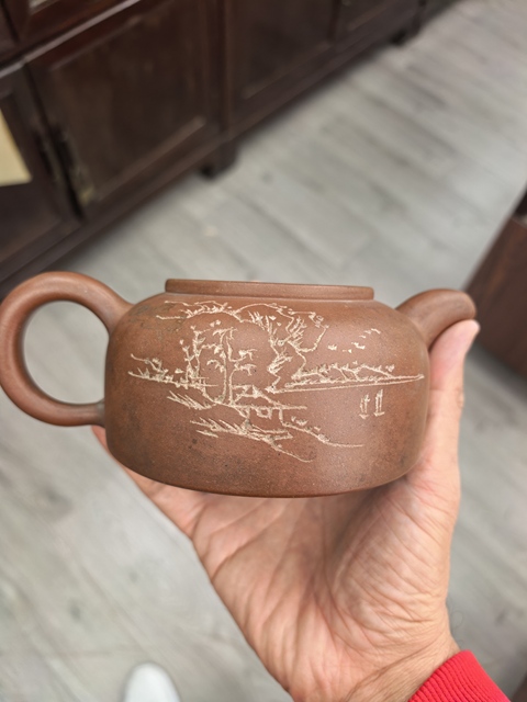 古玩雜項紫砂壺真品鑒賞圖