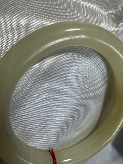 古玩玉器天然阿富汗玉手鐲真品鑒賞圖