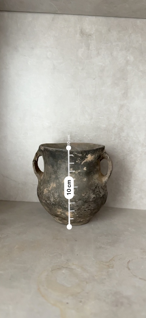 古玩陶瓷齊家文化·雙耳罐拍賣,當前價格398元
