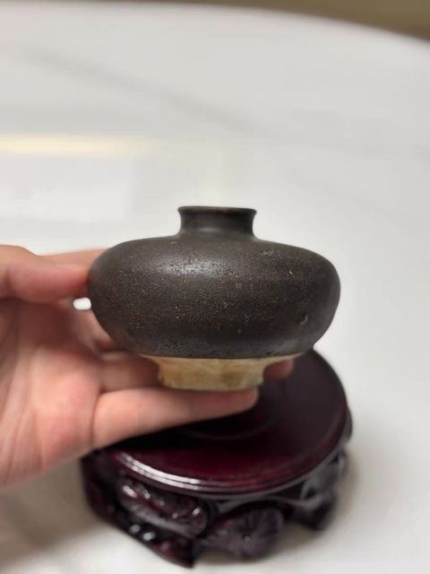 古玩陶瓷水盂真品鑒賞圖