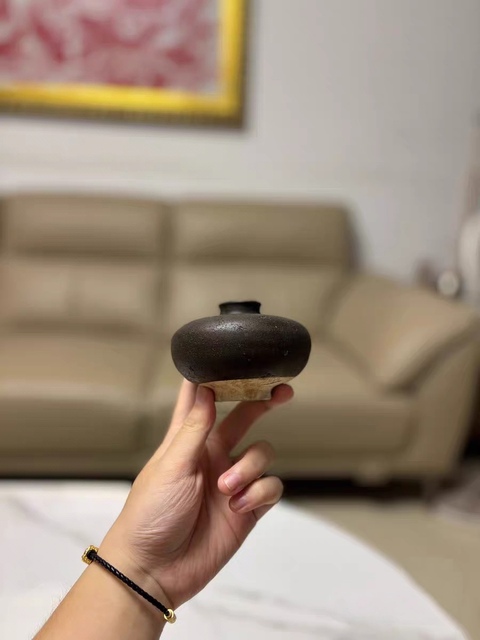 古玩陶瓷水盂真品鑒賞圖
