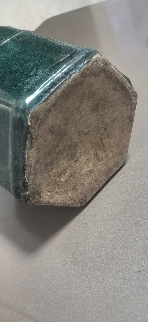 古玩陶瓷綠釉水器真品鑒賞圖