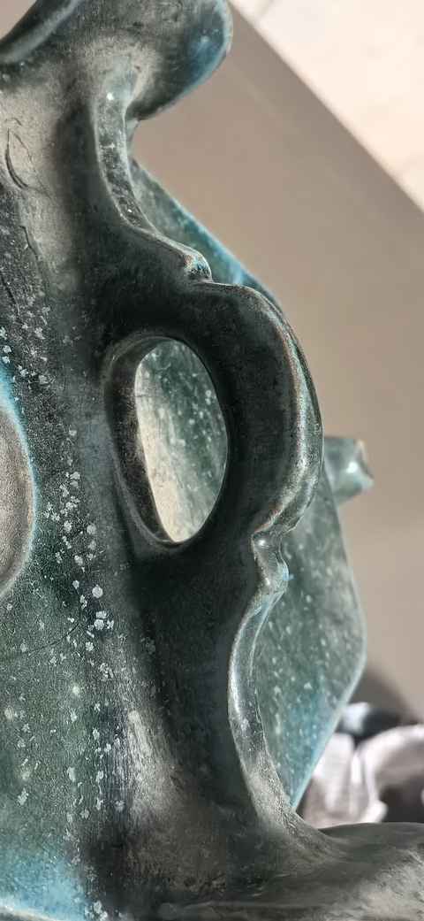 古玩陶瓷綠釉水器真品鑒賞圖