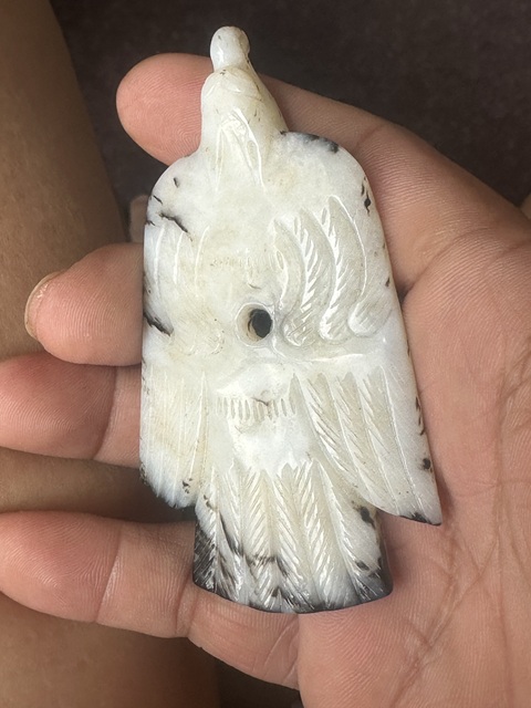 古玩玉器和田玉雕“鳳鳥”真品鑒賞圖