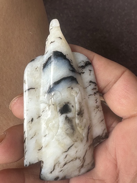 古玩玉器和田玉雕“鳳鳥”真品鑒賞圖