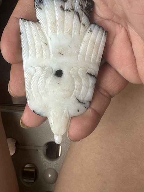 古玩玉器和田玉雕“鳳鳥”真品鑒賞圖