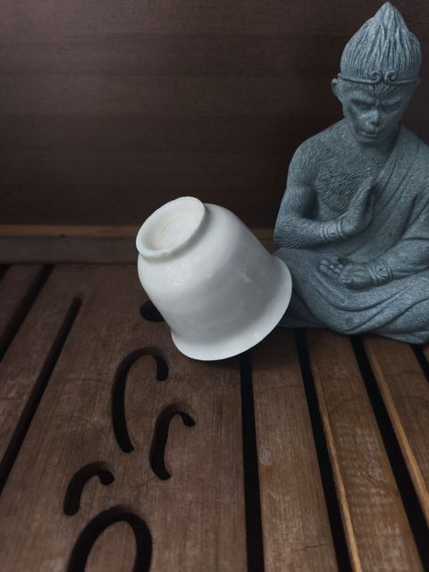 古玩陶瓷德化窯白瓷杯真品鑒賞圖