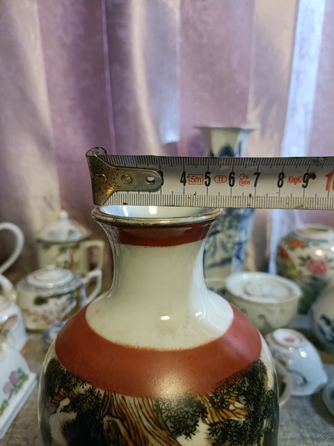 古玩陶瓷創匯粉彩駿馬圖撇口瓶拍賣，當前價格2888元
