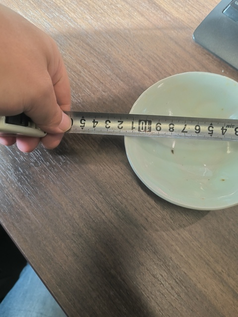 古玩陶瓷青白釉折沿碗真品鑒賞圖