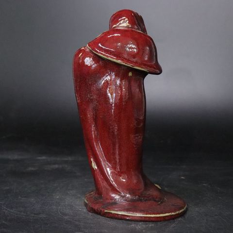 古玩陶瓷石灣窯達摩造像真品鑒賞圖