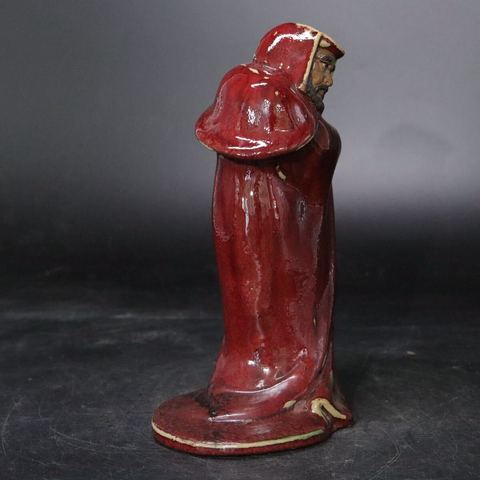 古玩陶瓷石灣窯達摩造像真品鑒賞圖