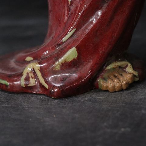 古玩陶瓷石灣窯達摩造像真品鑒賞圖