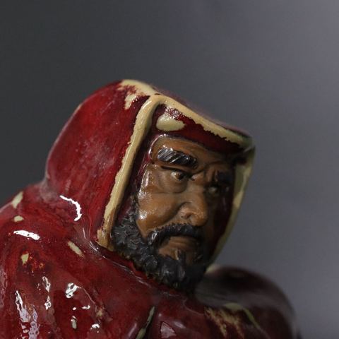 古玩陶瓷石灣窯達摩造像真品鑒賞圖