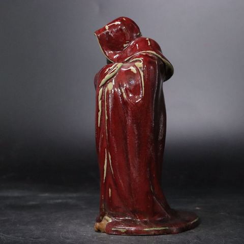 古玩陶瓷石灣窯達摩造像真品鑒賞圖