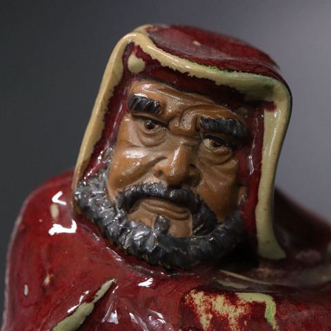 古玩陶瓷石灣窯達摩造像真品鑒賞圖