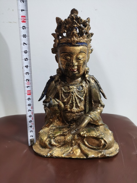 古玩銅器造像真品鑒賞圖