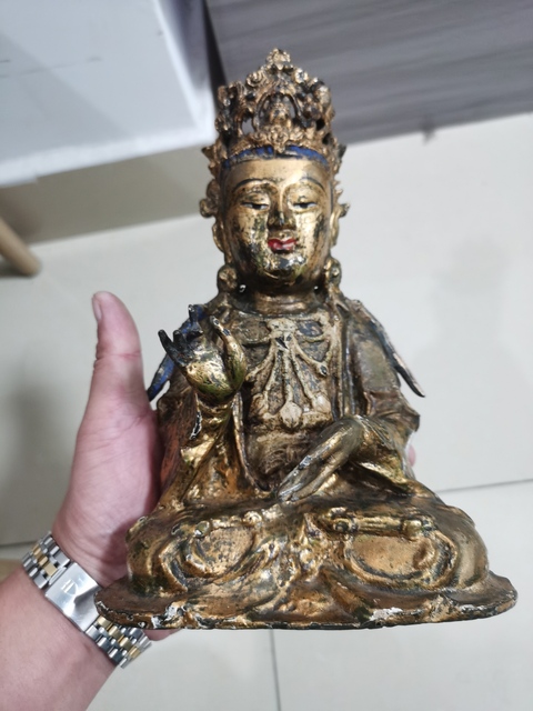 古玩銅器造像真品鑒賞圖