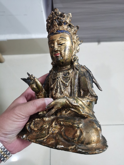 古玩銅器造像真品鑒賞圖