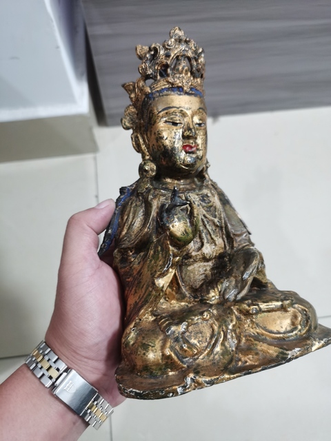 古玩銅器造像真品鑒賞圖