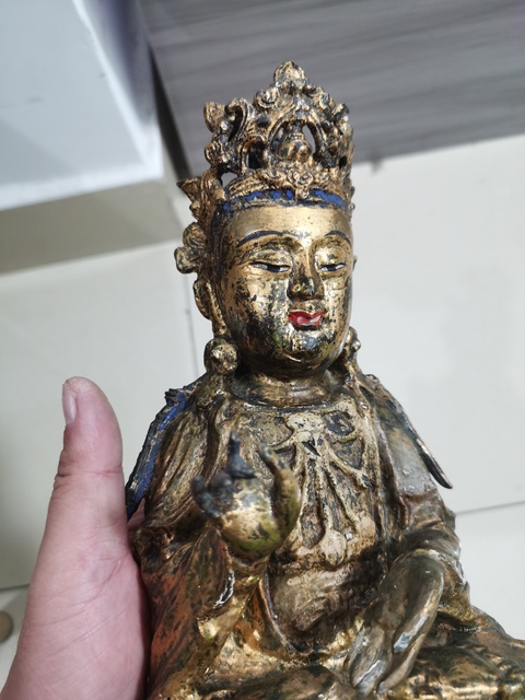 古玩銅器造像真品鑒賞圖