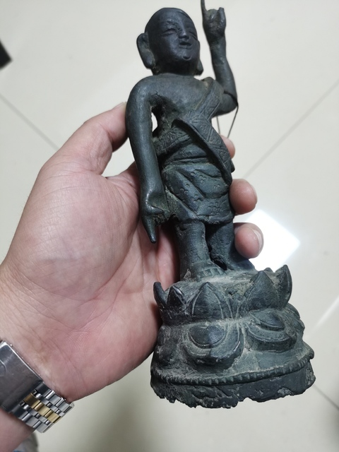 古玩銅器造像真品鑒賞圖