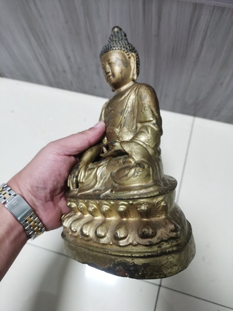 古玩銅器造像真品鑒賞圖