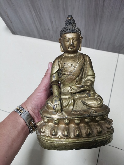 古玩銅器造像真品鑒賞圖