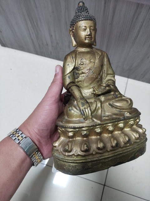 古玩銅器造像真品鑒賞圖