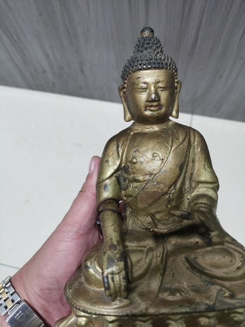 古玩銅器造像真品鑒賞圖