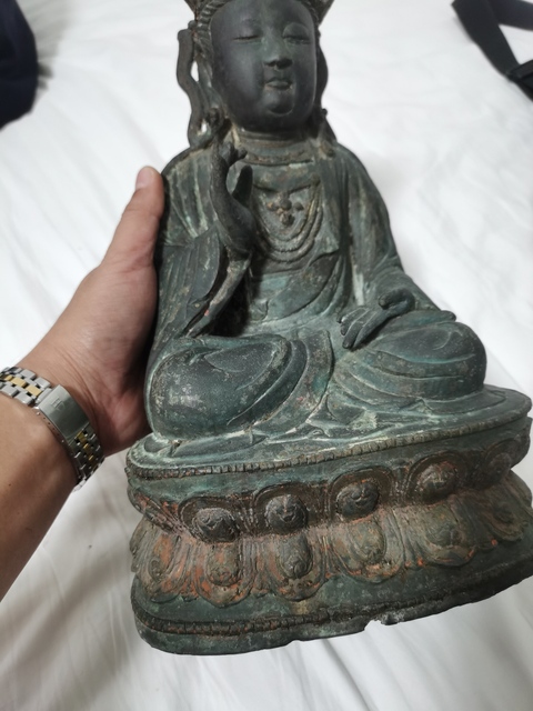 古玩銅器造像真品鑒賞圖