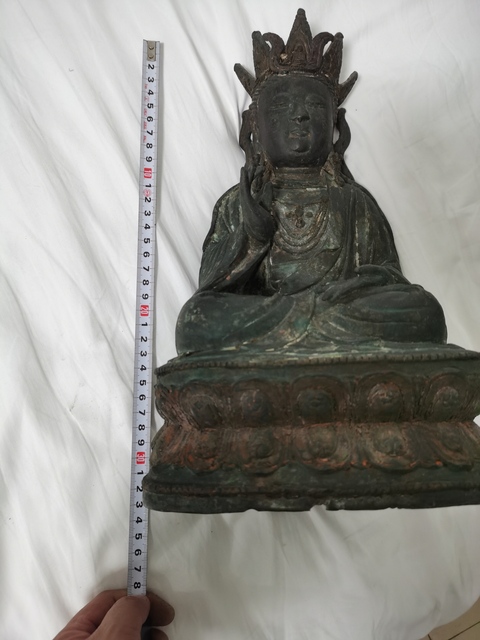 古玩銅器造像真品鑒賞圖