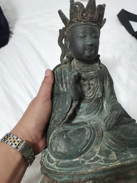 古玩銅器造像真品鑒賞圖