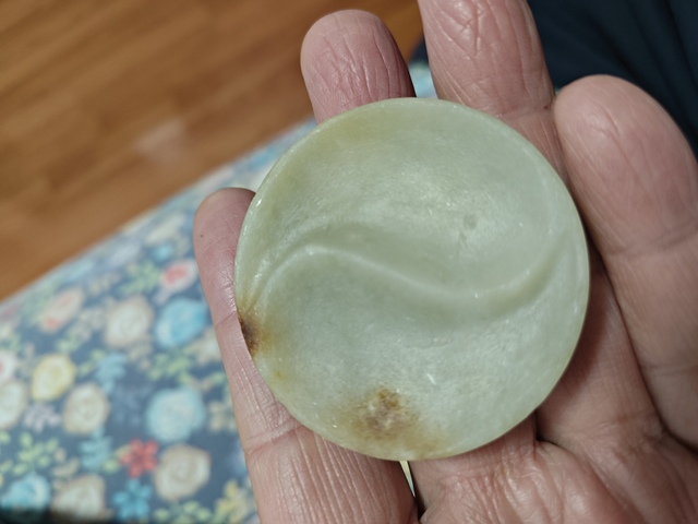 古玩玉器和田玉雕“筆舔”真品鑒賞圖