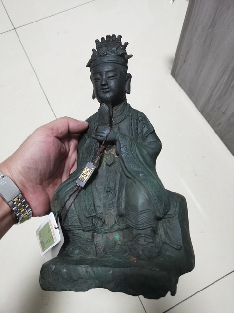 古玩銅器造像真品鑒賞圖