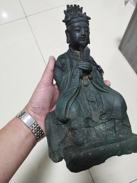 古玩銅器造像真品鑒賞圖