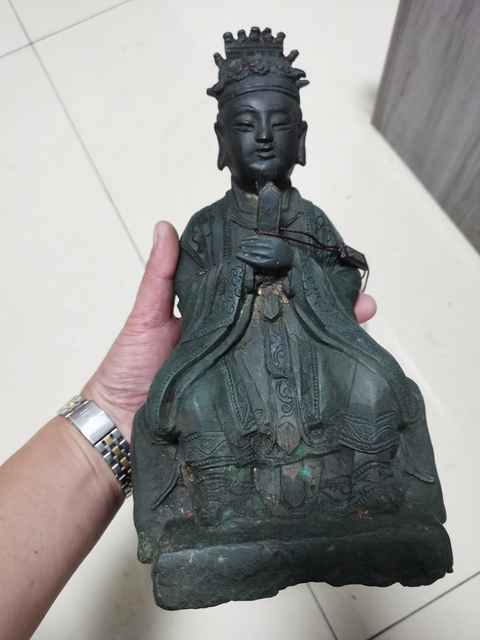 古玩銅器造像真品鑒賞圖
