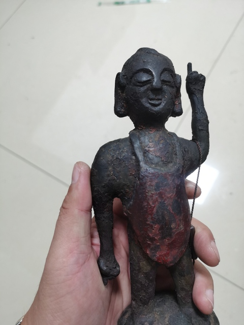 古玩銅器造像真品鑒賞圖