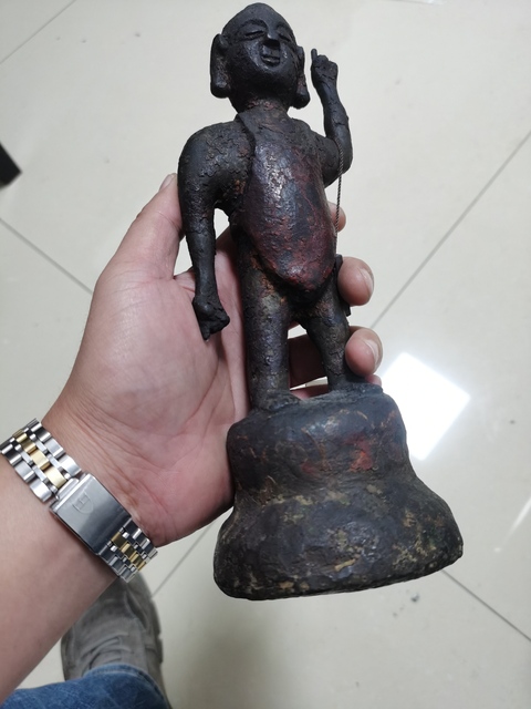 古玩銅器造像真品鑒賞圖