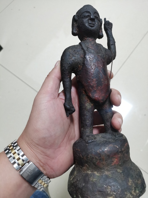 古玩銅器造像真品鑒賞圖