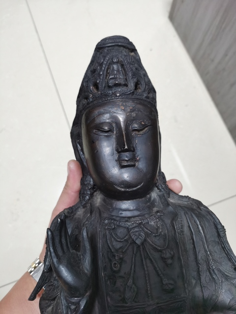 古玩銅器造像真品鑒賞圖
