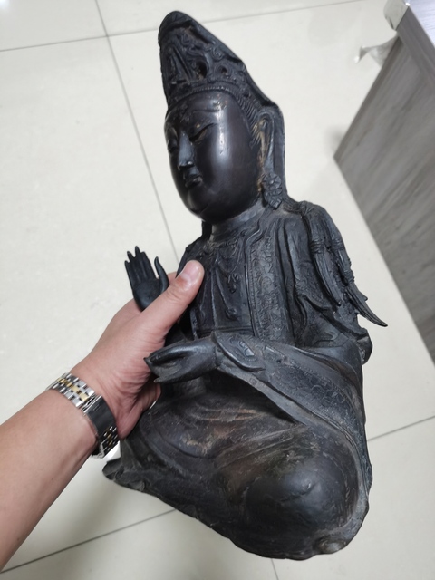 古玩銅器造像真品鑒賞圖