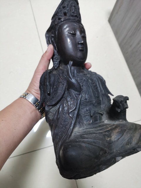 古玩銅器造像真品鑒賞圖
