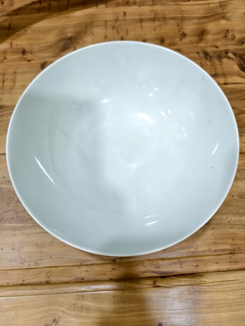 古玩陶瓷清嘉慶 青花纏枝蓮紋大碗真品鑒賞圖