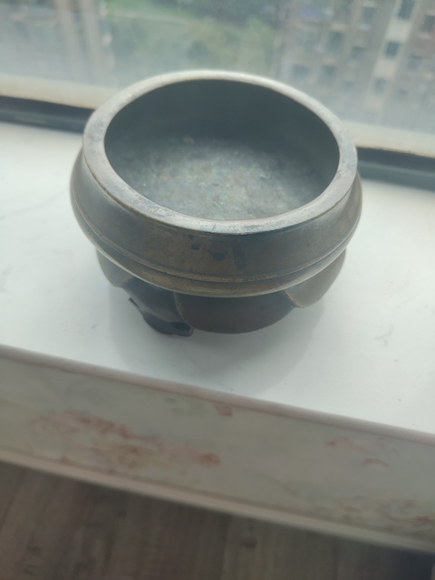 古玩銅器爐子真品鑒賞圖