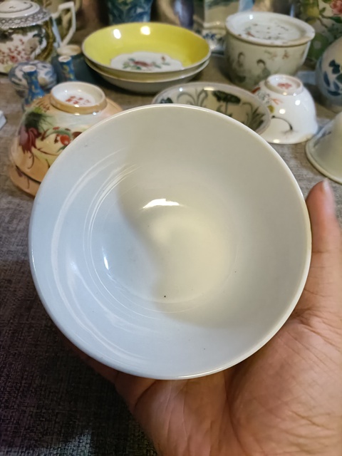 古玩陶瓷創匯粉彩暗八仙茶碗拍賣，當前價格1888元