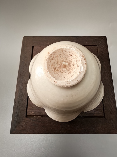 古玩陶瓷南宋-青白釉花口盞拍賣，當前價格2700元
