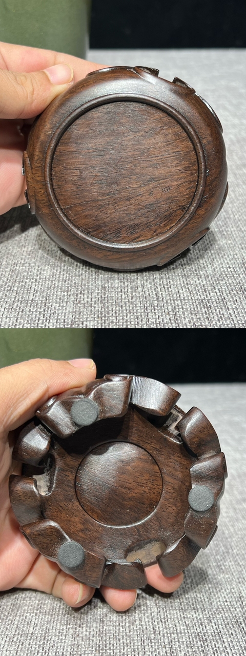 古玩陶瓷茶葉末釉梅瓶真品鑒賞圖